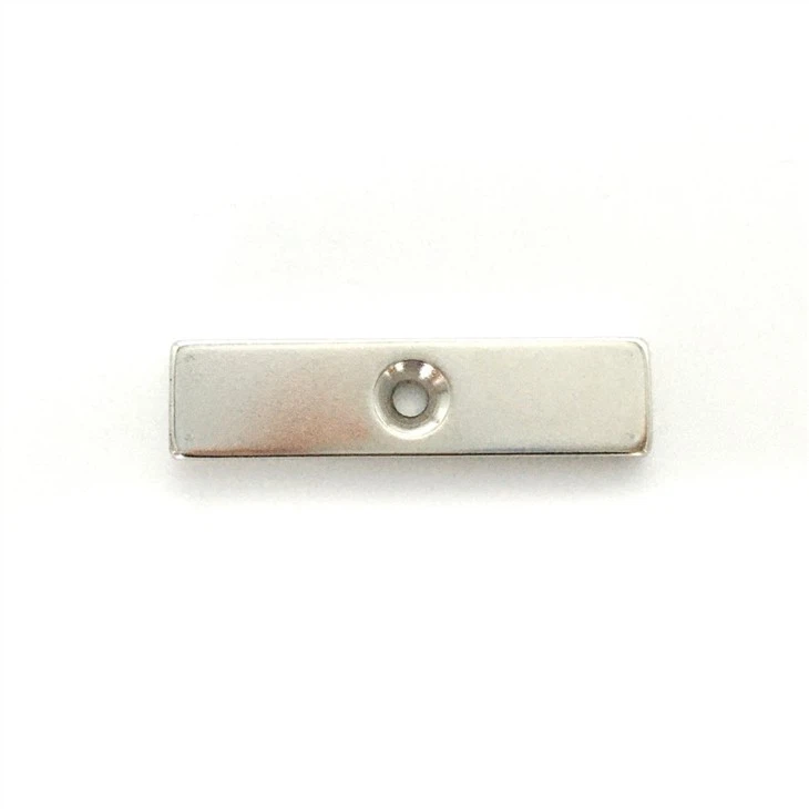 Block Magnet With Countersunk